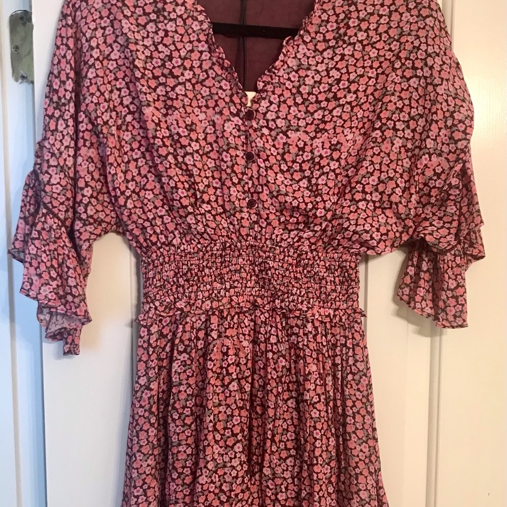 Floral short dress size XS. Great for this summer! - Picture 2 of 4
